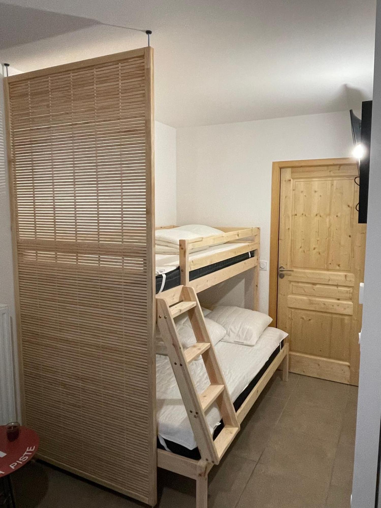 Dans Residence Neuve Le Snow Roc Sur Les Pistes, Grand Studio Cosy 5 Pers Avec Terrasse Panoramique, Sauna, Wifi Saint-Jean-dʼAulps Dış mekan fotoğraf